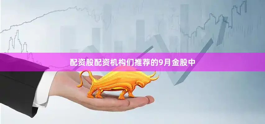 配资股配资机构们推荐的9月金股中