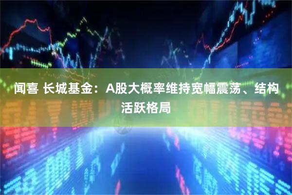 闻喜 长城基金：A股大概率维持宽幅震荡、结构活跃格局